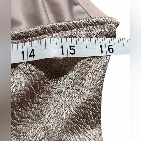 Yummie Tummie Women’s Elegant Silver Tank Top Shapewear Tummy Control Size XL - Picture 4 of 6